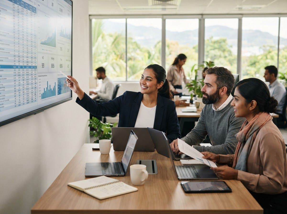 Koers Waardborg - overzicht van de analyse-interface